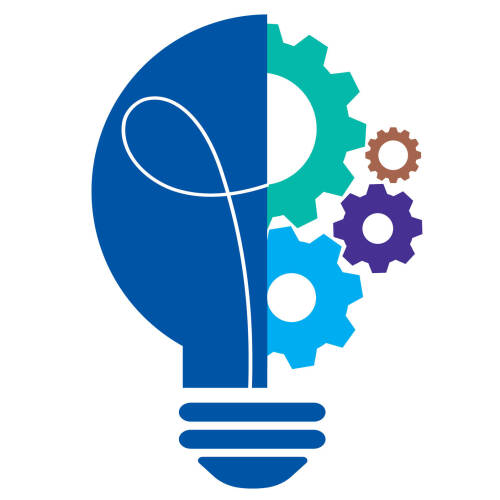 Lightbulb with gears